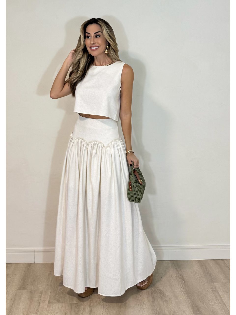 Conjunto Linho Espanha - 3358 - MADONNA BASIC