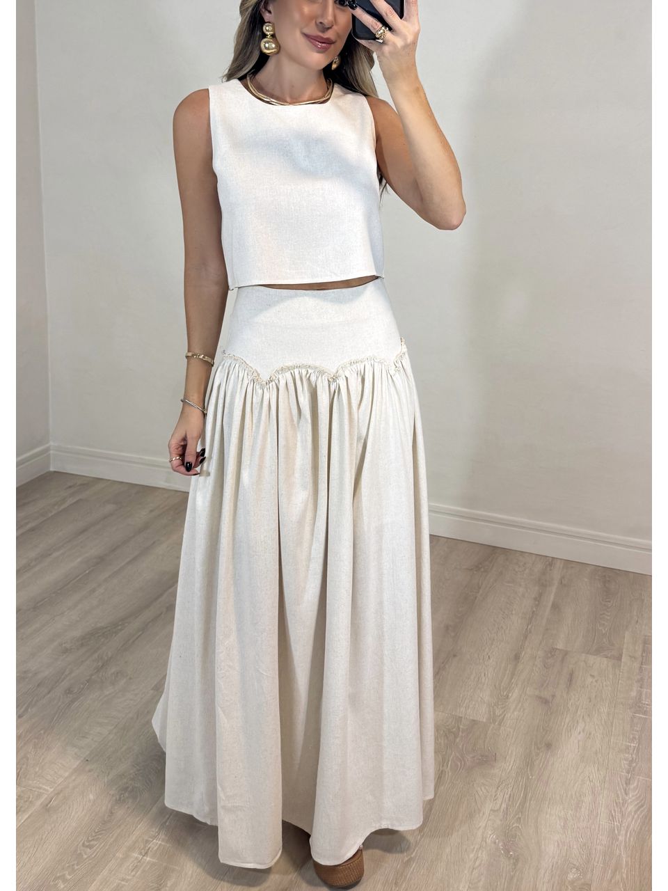 Conjunto Linho Espanha 