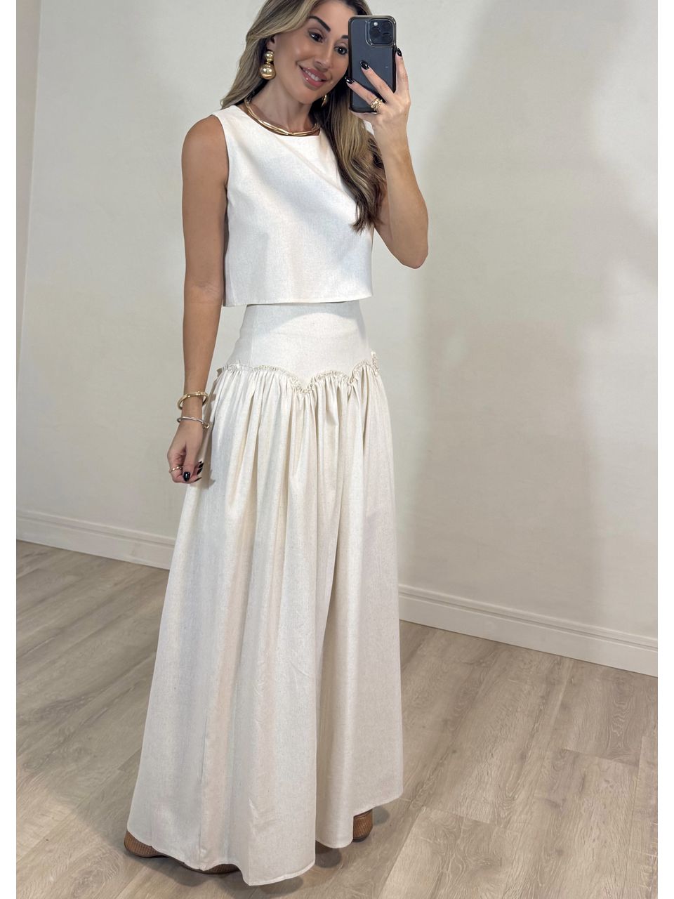 Conjunto Linho Espanha 