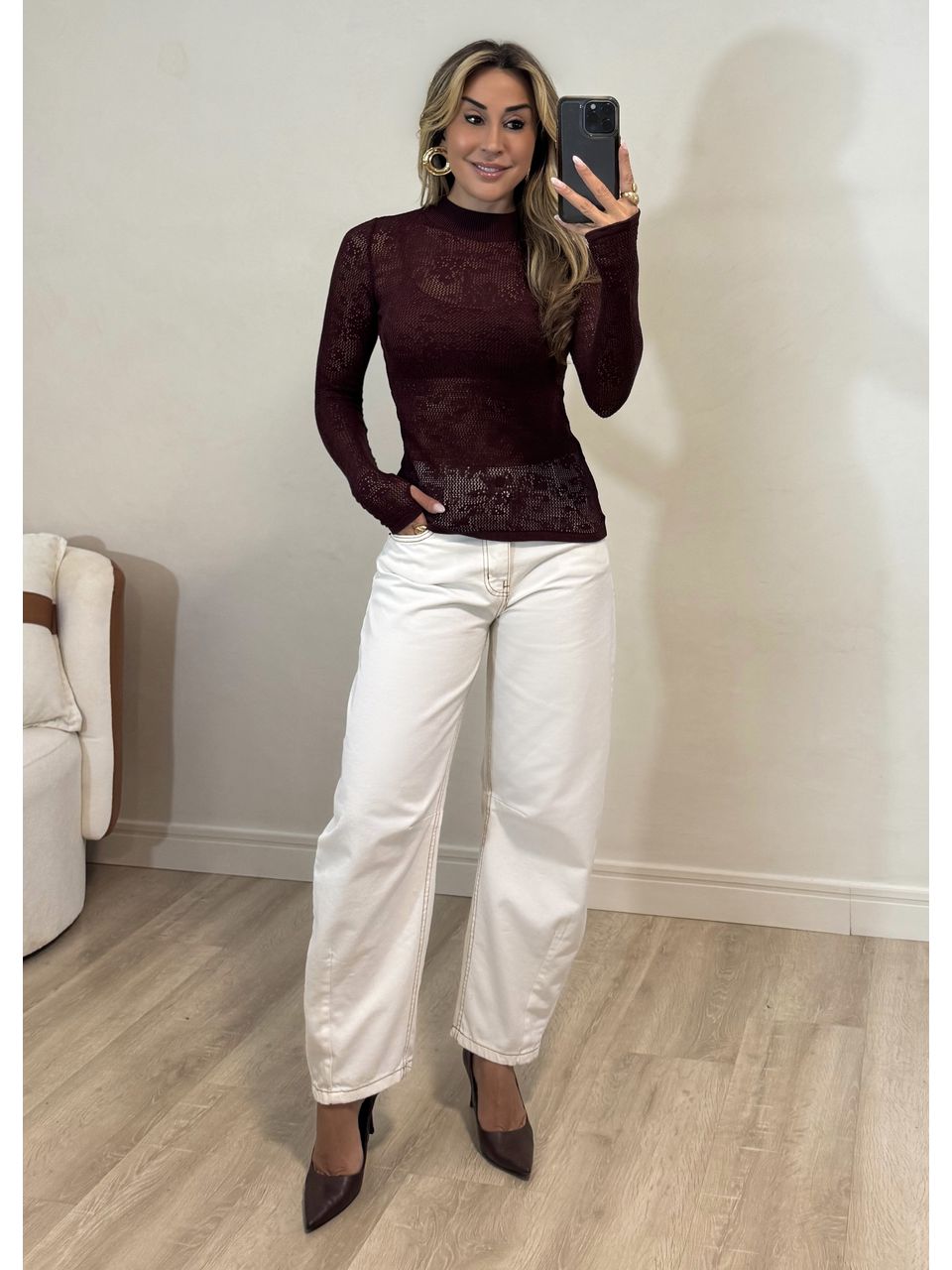 Calça Jeans Balloon Off