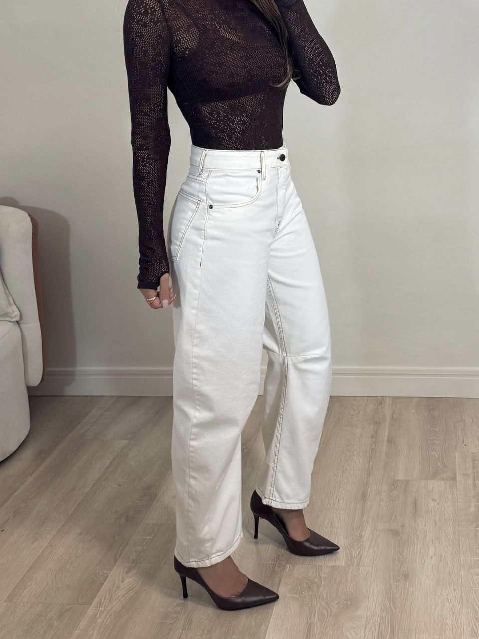 Calça Jeans Balloon Off