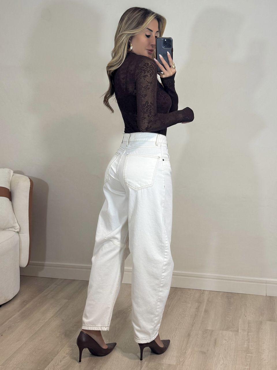 Calça Jeans Balloon Off