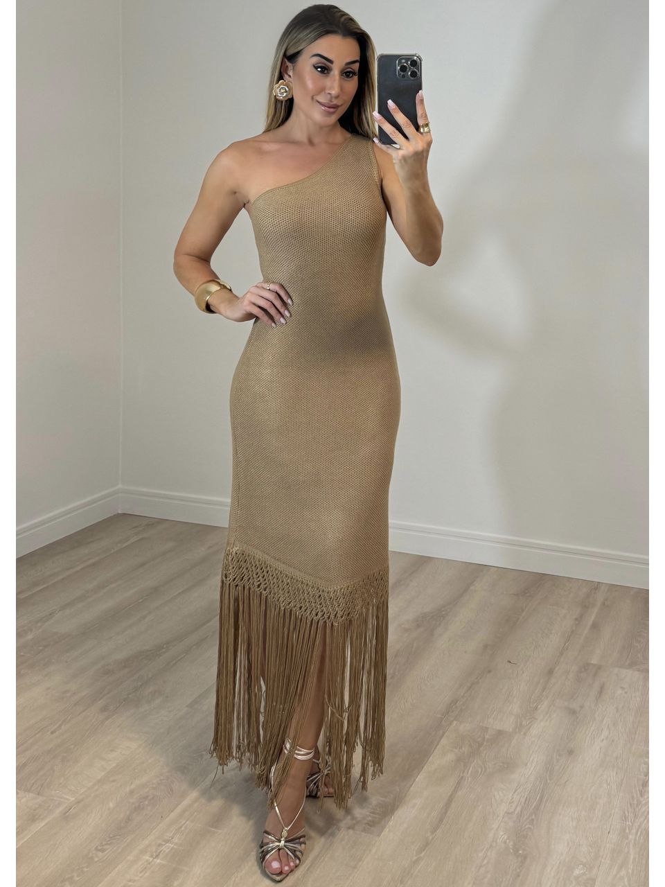  Vestido Franja Natasha - 2038 - MADONNA BASIC