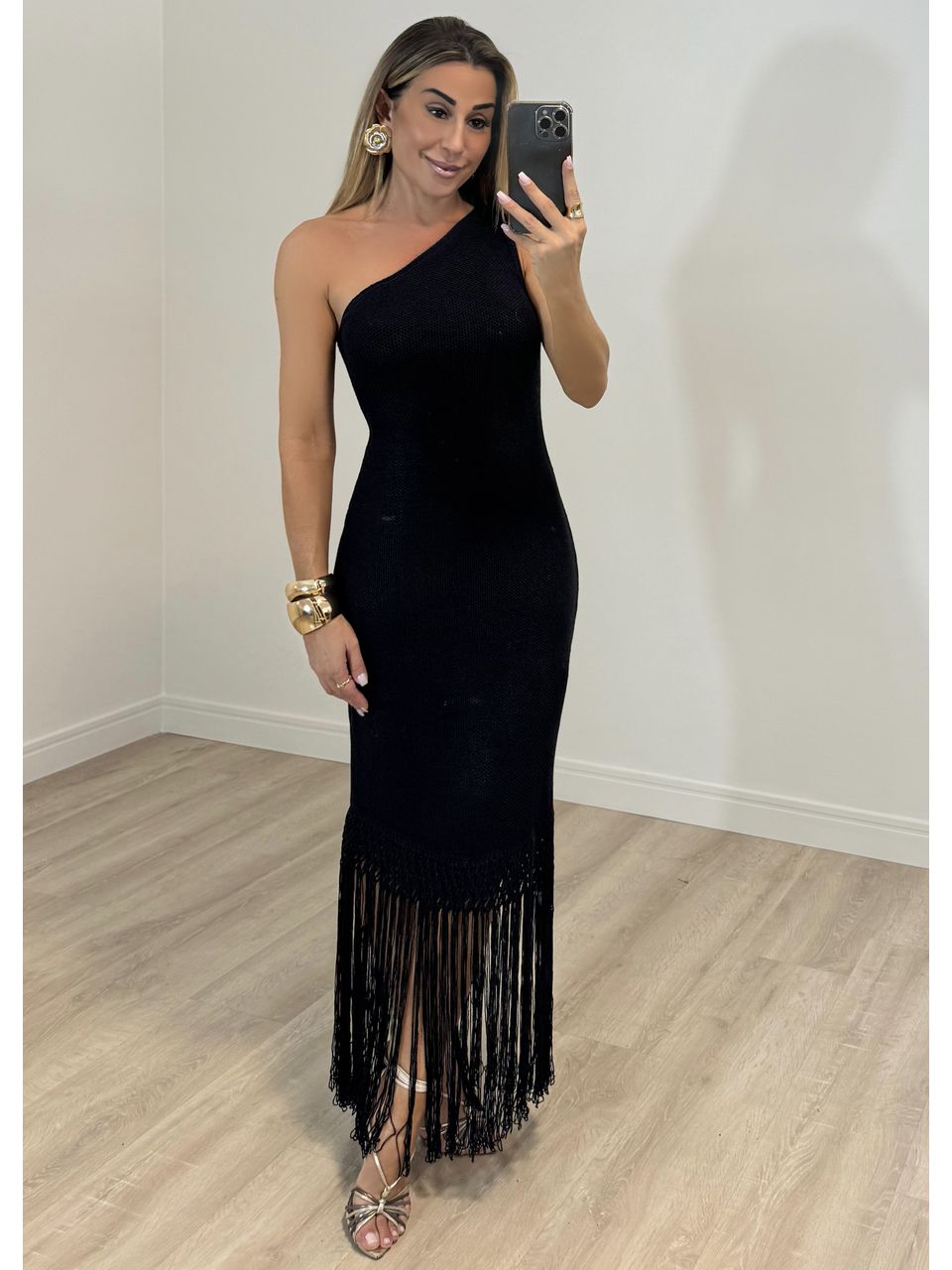 Vestido Franja Natasha - 2036 - MADONNA BASIC