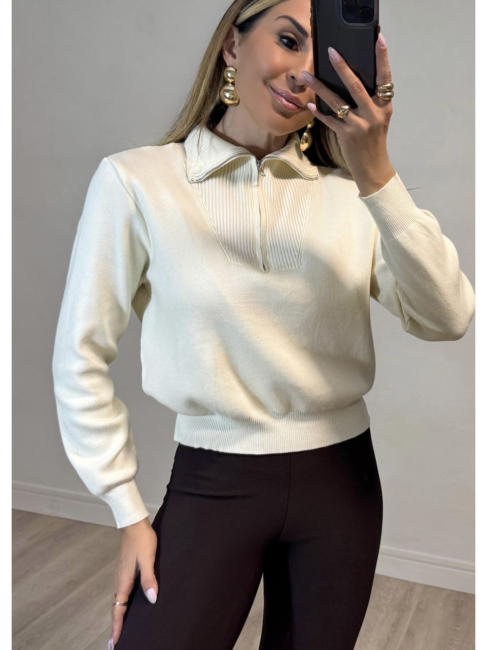 Blusa Tricot Chloé