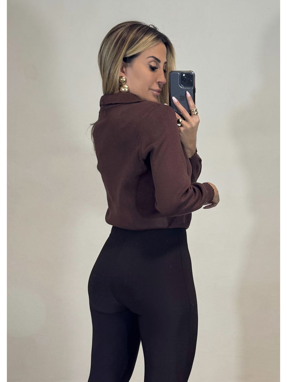 Blusa Tricot Chloé