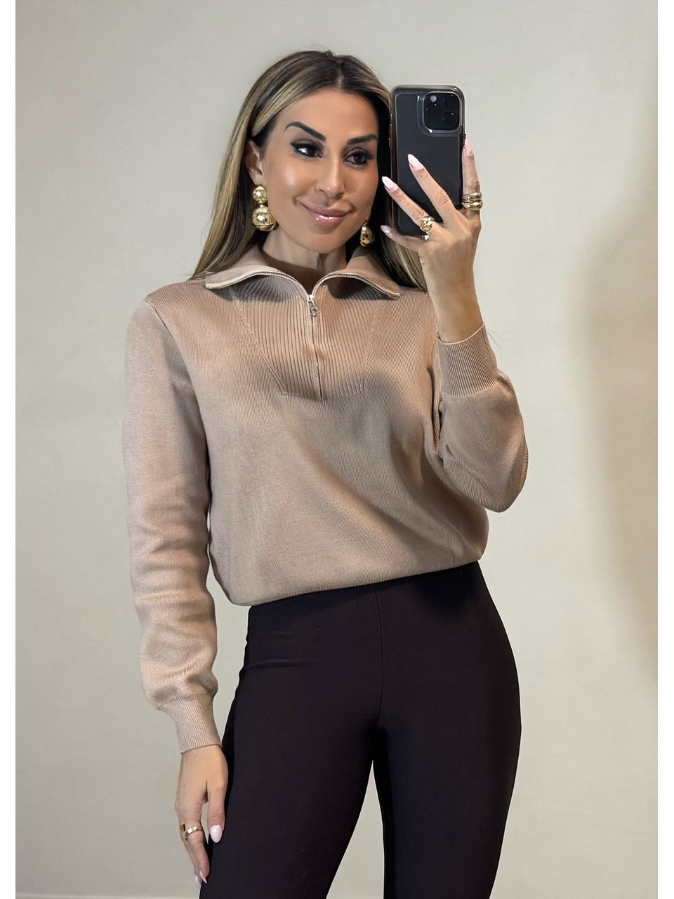 Blusa Tricot Chloé