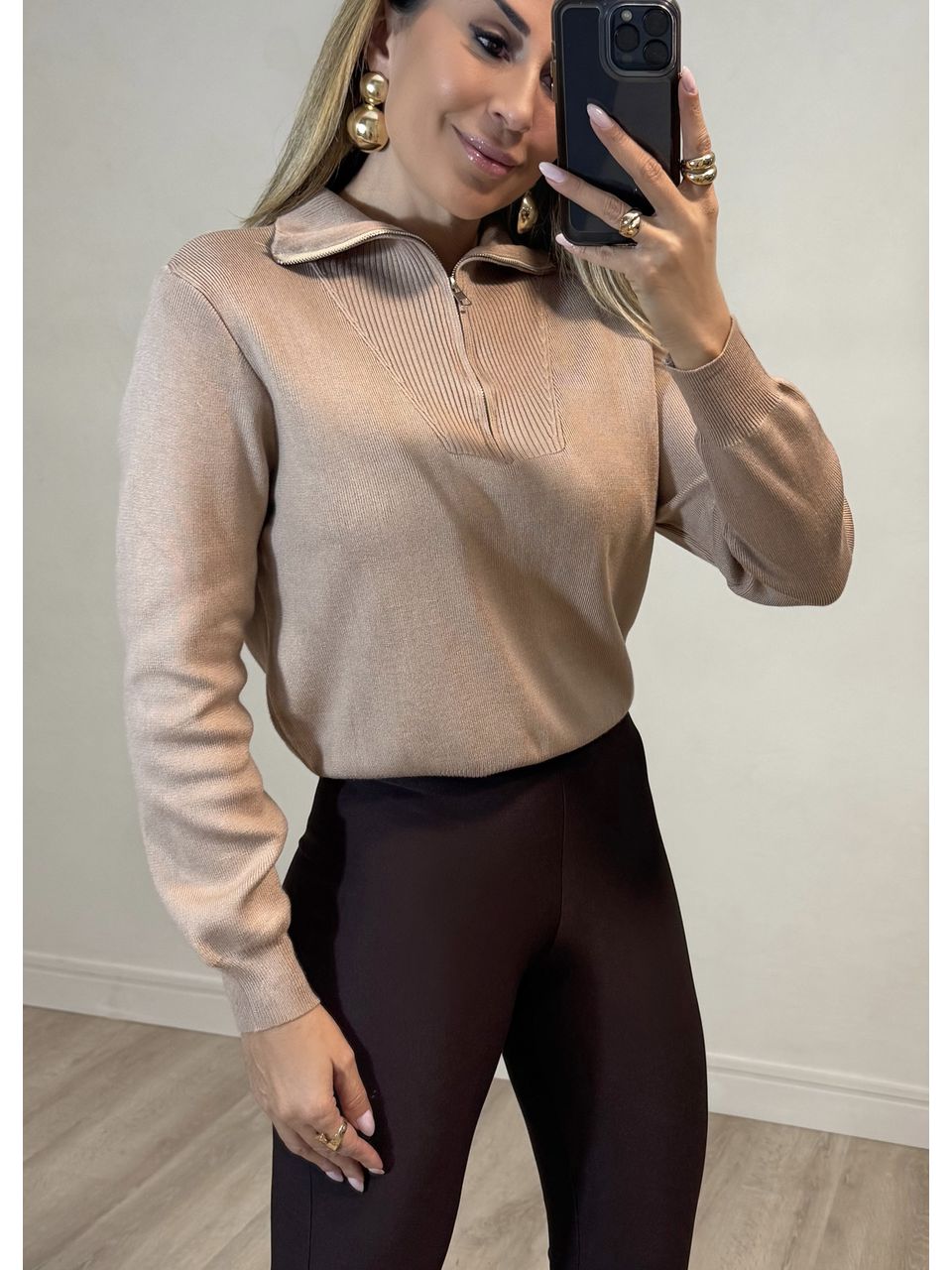 Blusa Tricot Chloé