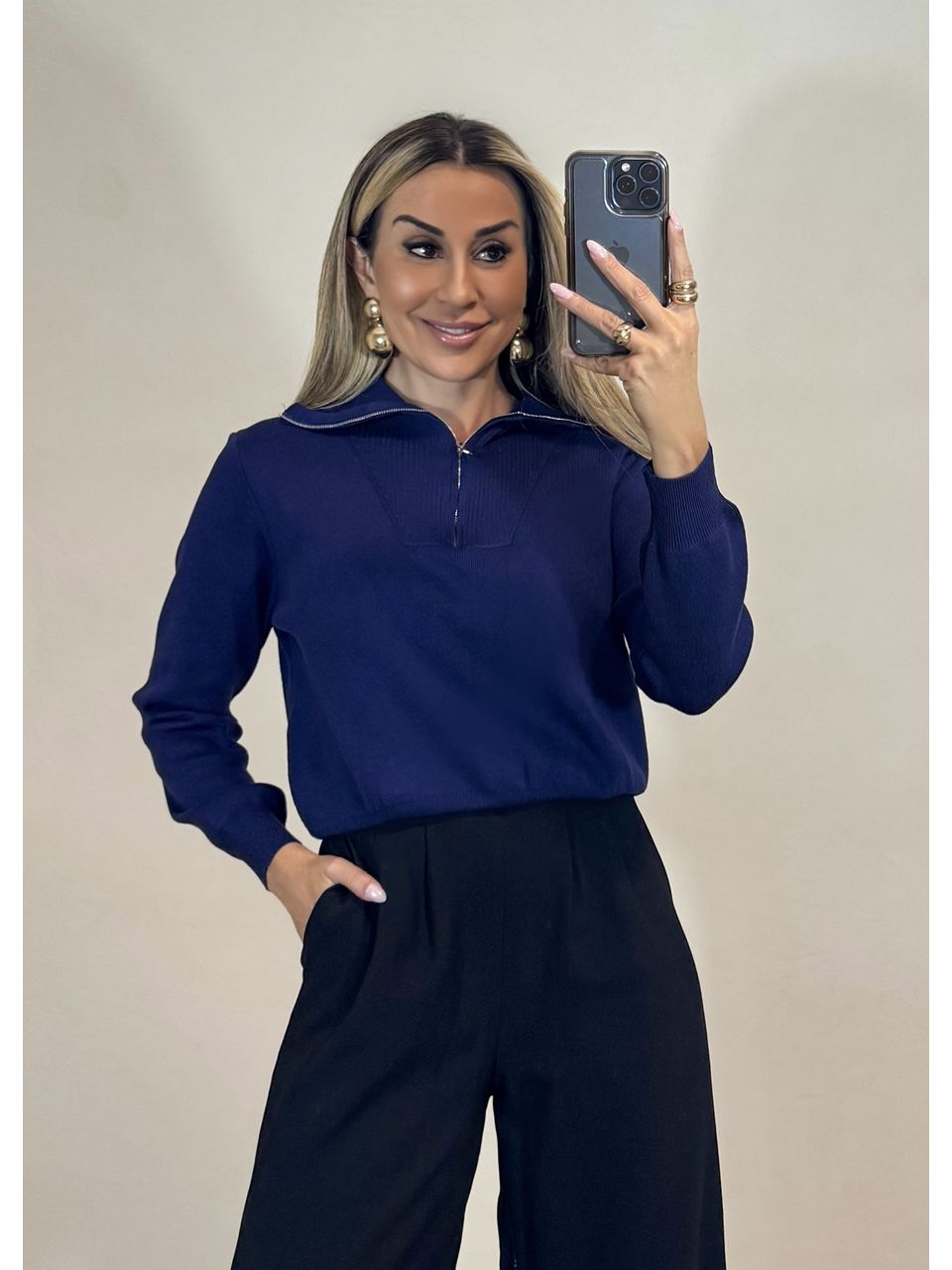 Blusa Tricot Chloé