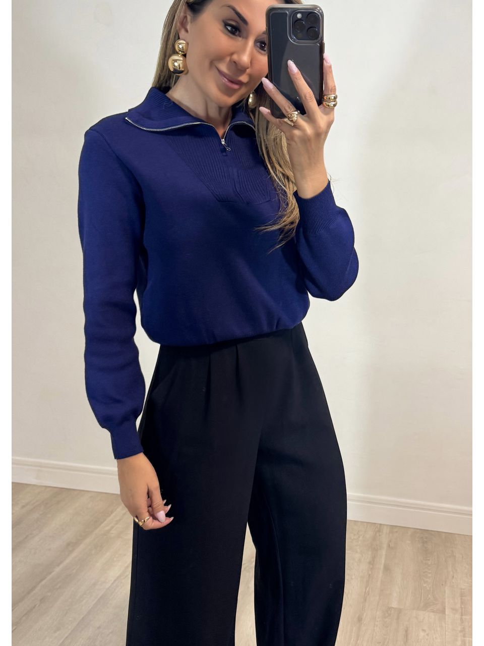 Blusa Tricot Chloé