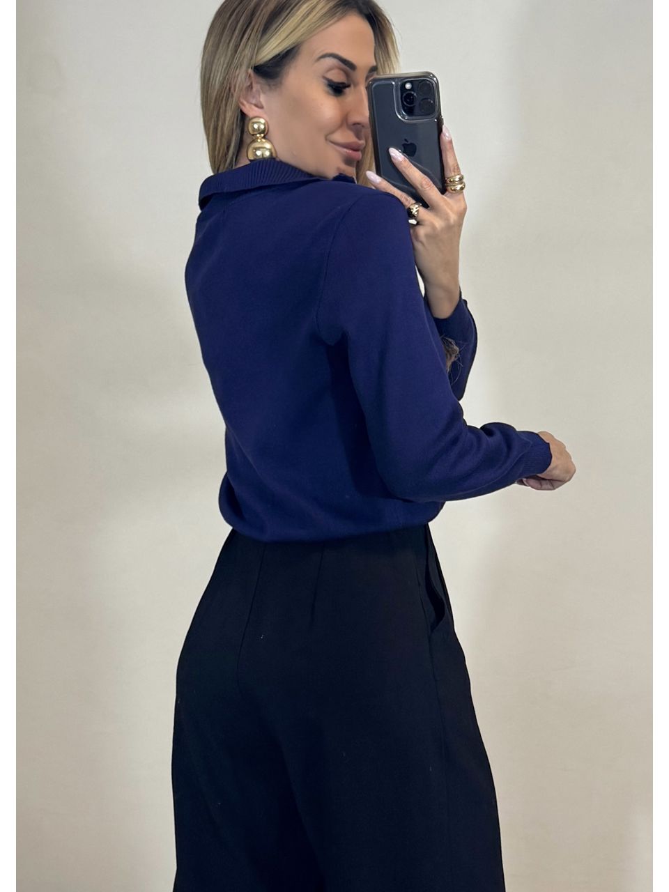 Blusa Tricot Chloé
