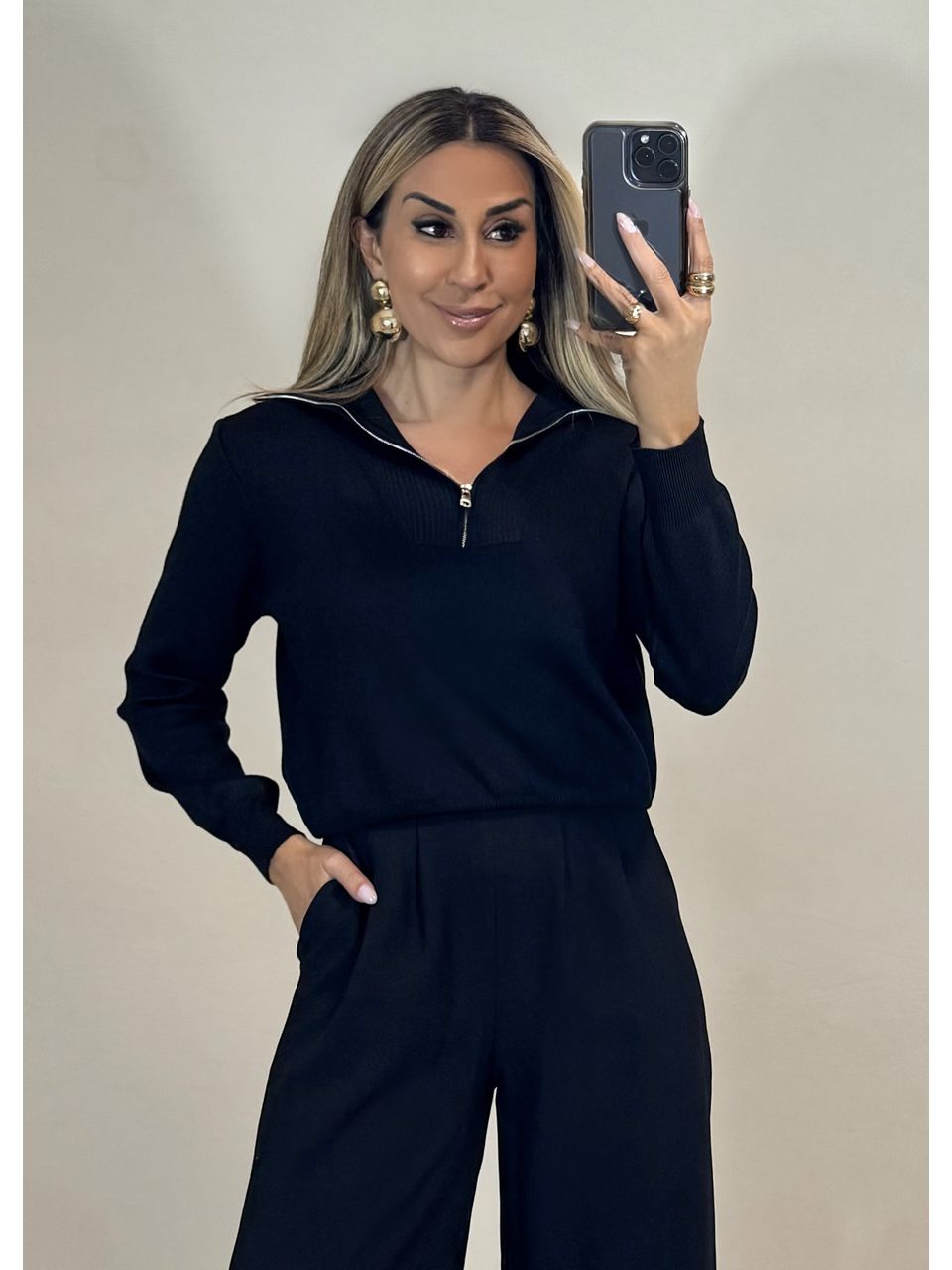 Blusa Tricot Chloé