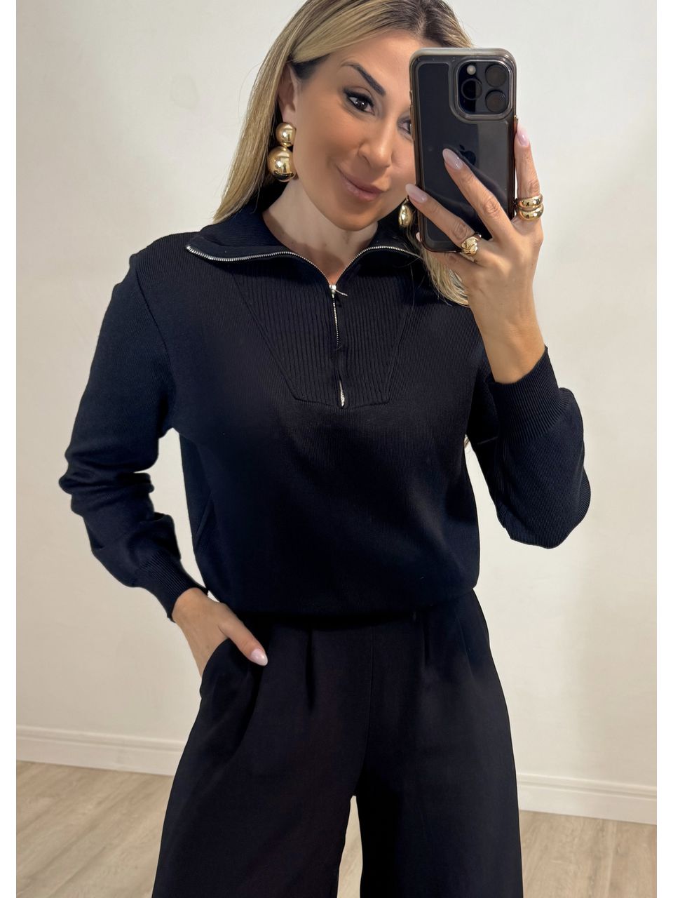 Blusa Tricot Chloé