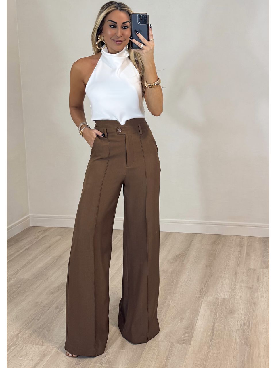 Calça Pantalona Ivy - 5196 - MADONNA BASIC