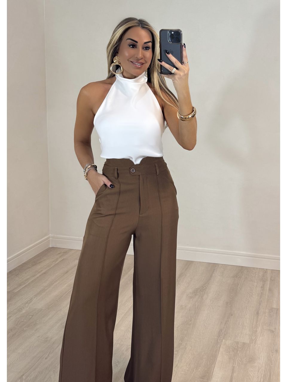 Calça Pantalona Ivy