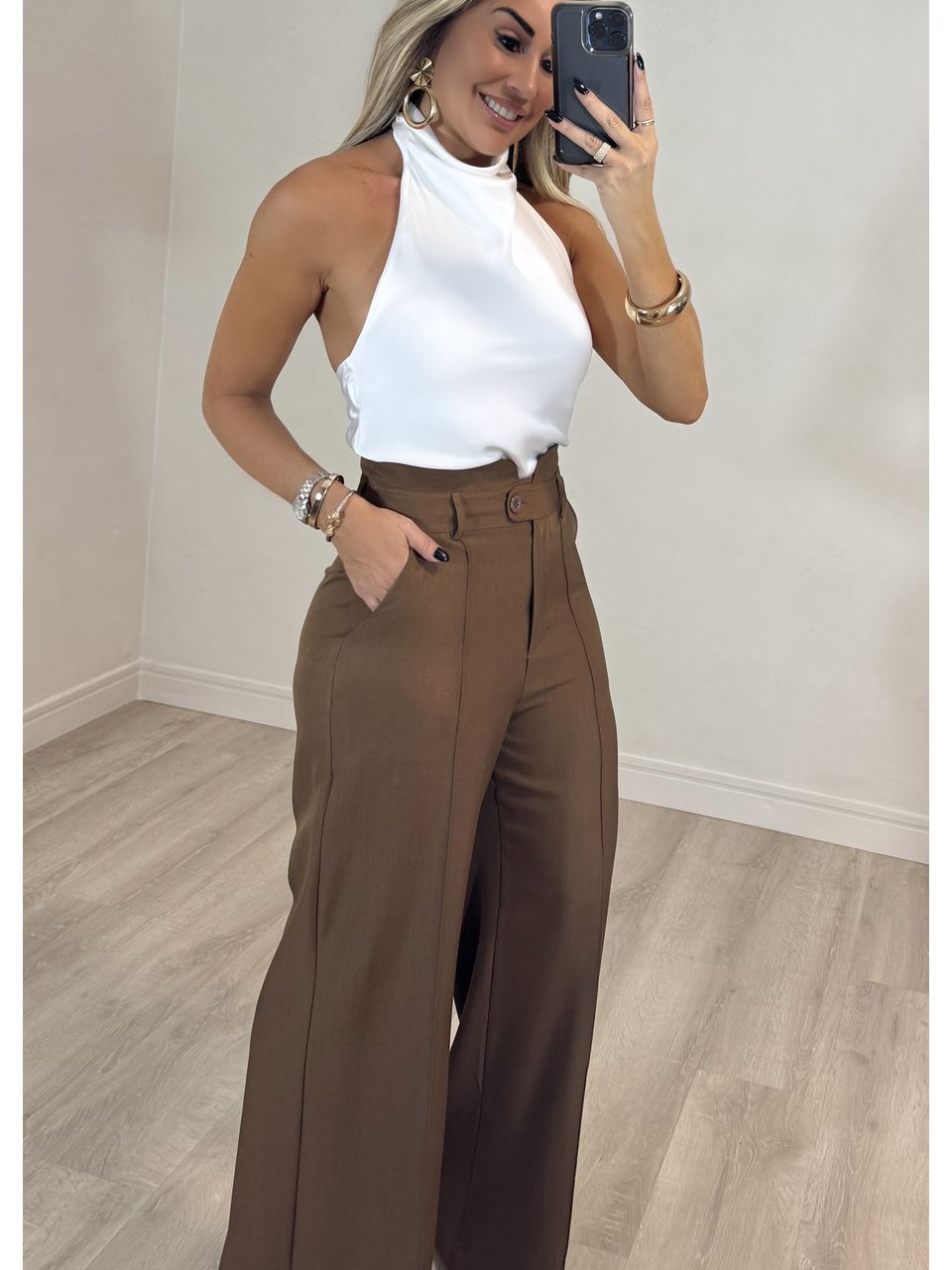 Calça Pantalona Ivy