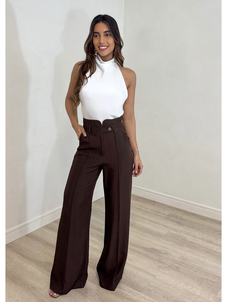 Calça Pantalona Ivy - 5192 - MADONNA BASIC