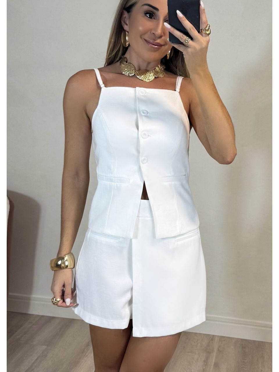 Conjunto Short Saia Cléo