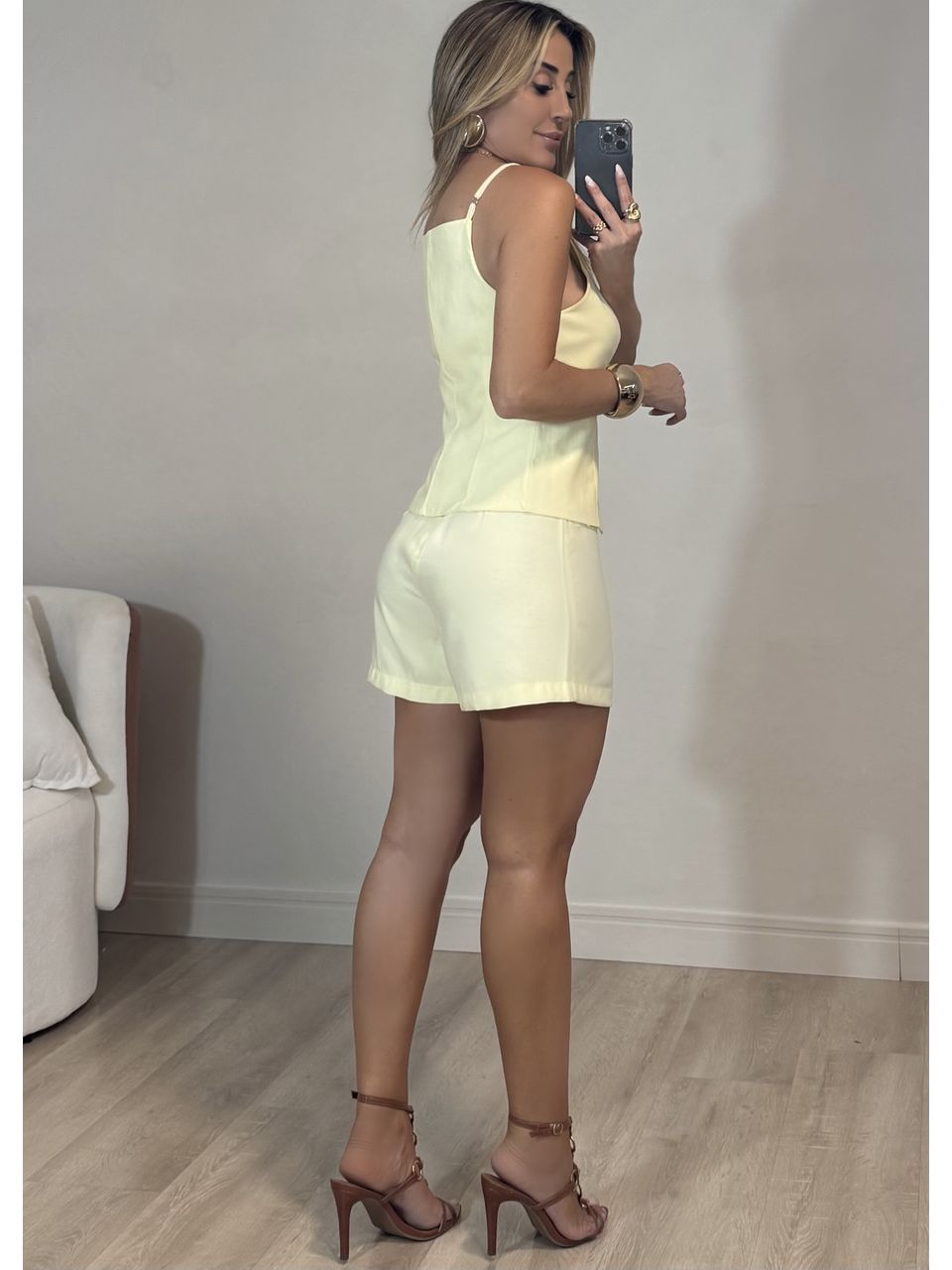 Conjunto Short Saia Cléo