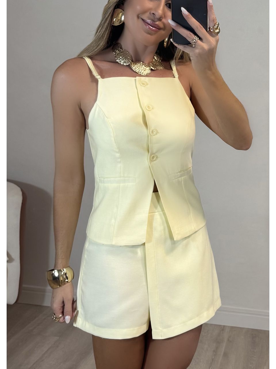 Conjunto Short Saia Cléo