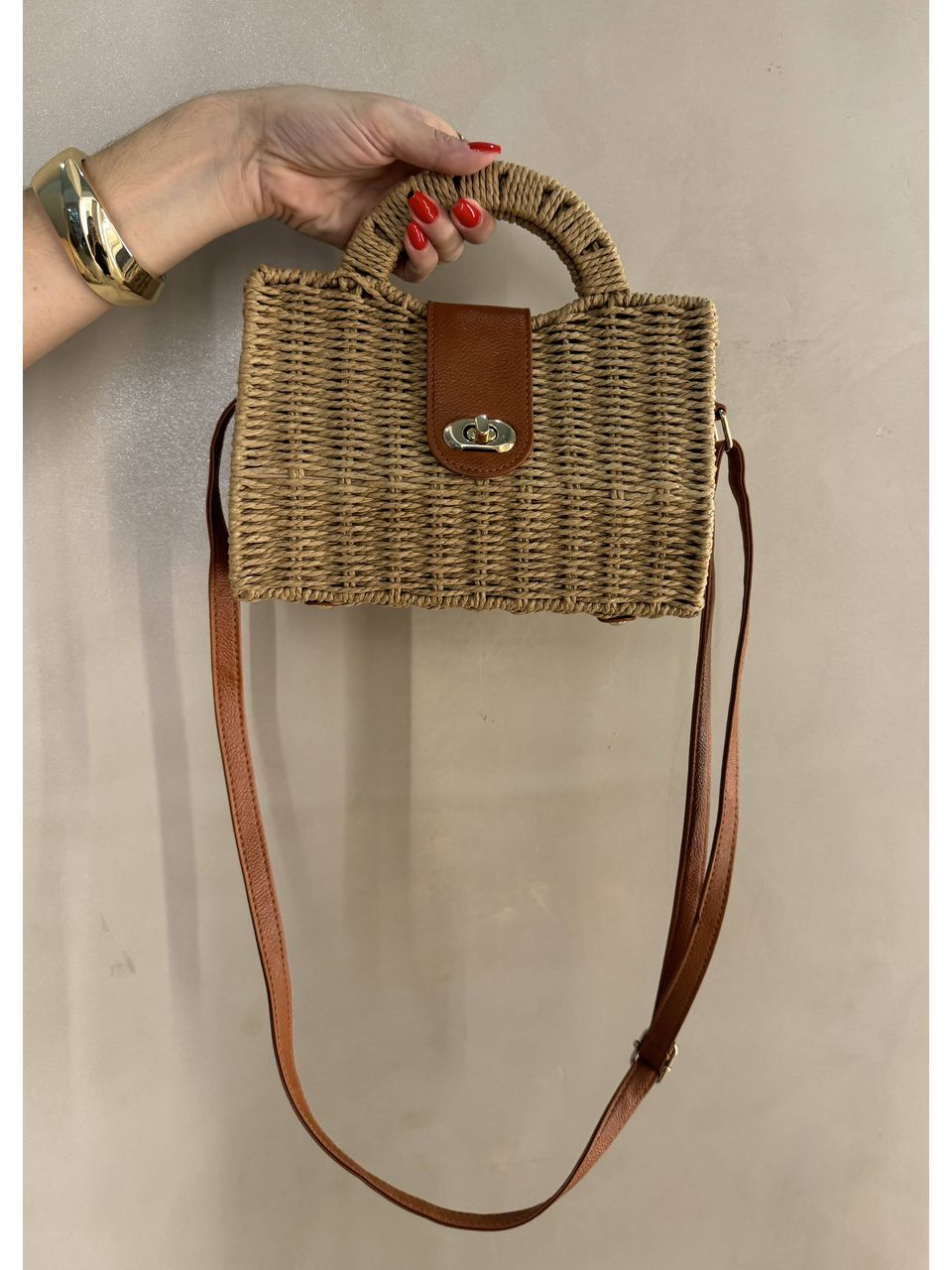 Mini Bag Quadrada Castor 