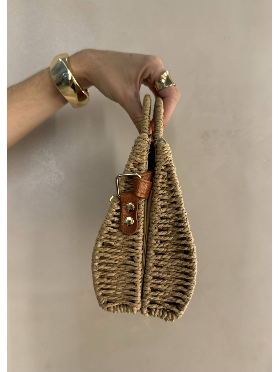 Mini Bag Quadrada Castor 