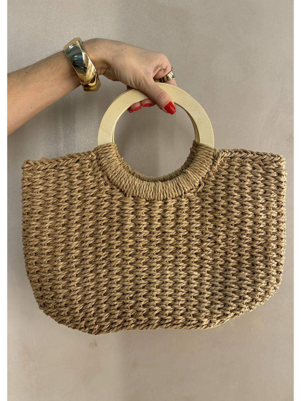 Bolsa Mão De Palha - 2164 - MADONNA BASIC