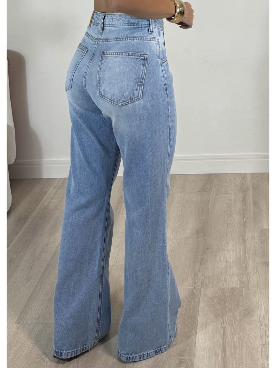 Calça Jeans wide Roberta 