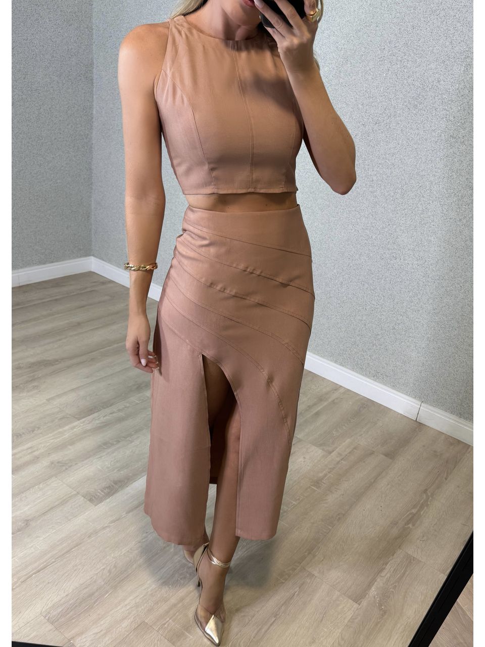 Conjunto Saia Karen