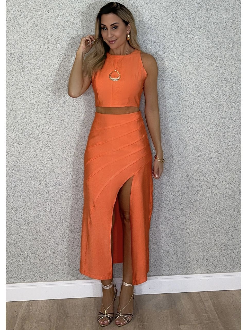 Conjunto Saia Karen