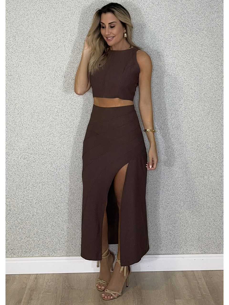 Conjunto Saia Karen - 2786 - MADONNA BASIC