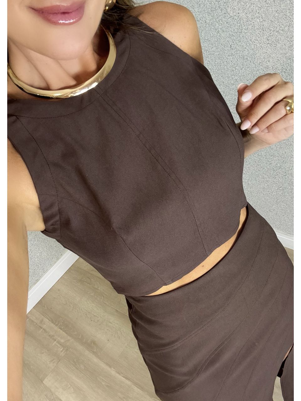 Conjunto Saia Karen
