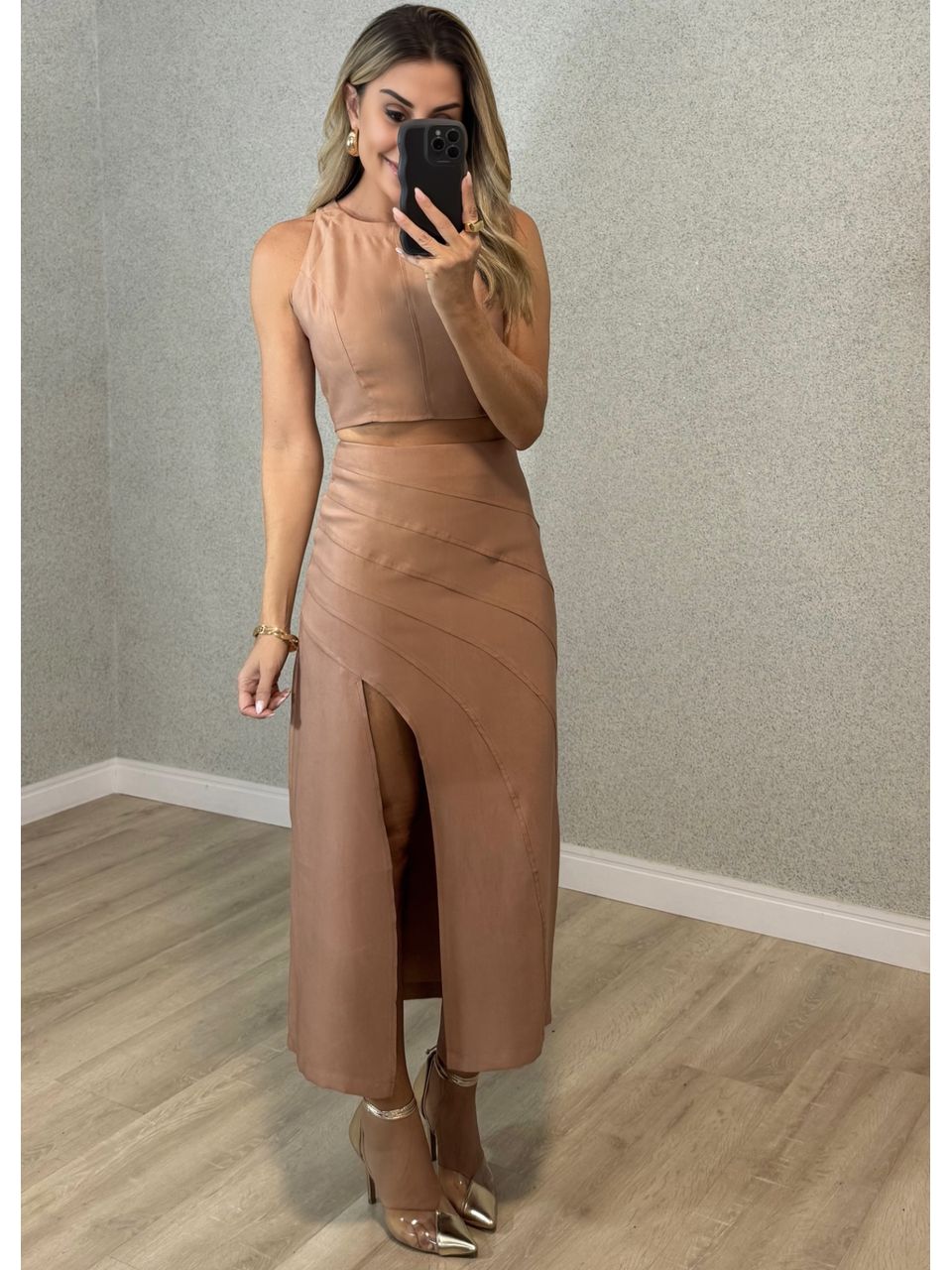 Conjunto Saia Karen