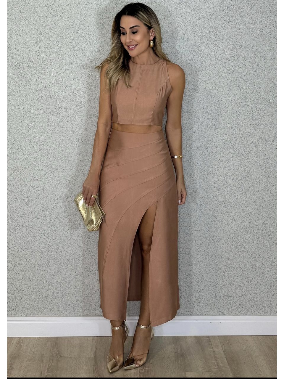Conjunto Saia Karen - 2789 - MADONNA BASIC