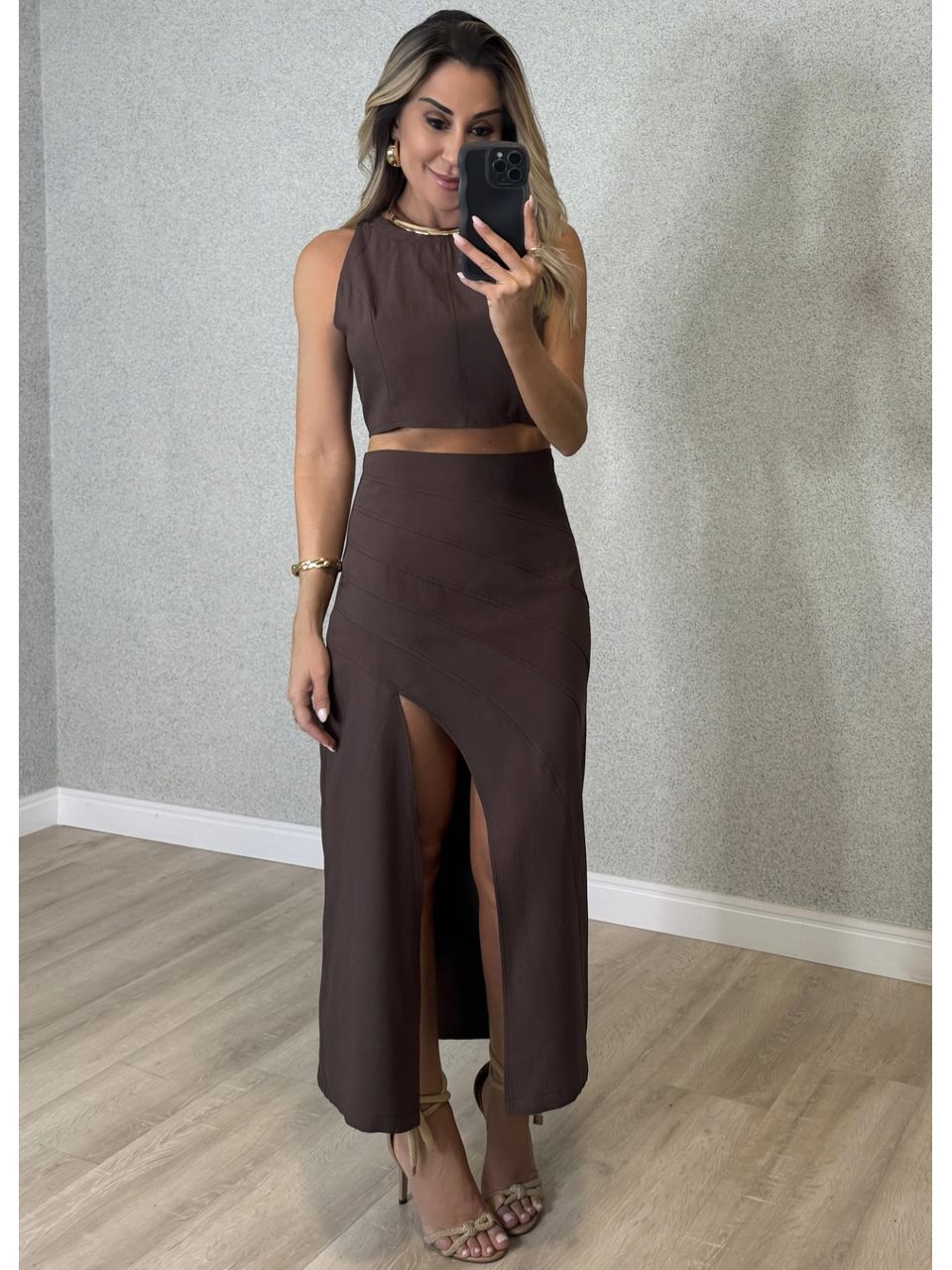 Conjunto Saia Karen