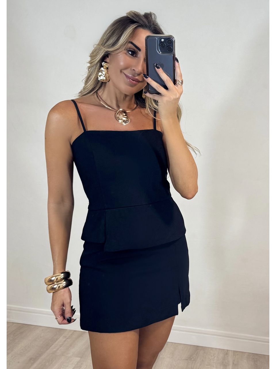 Conjunto short saia Magnólia