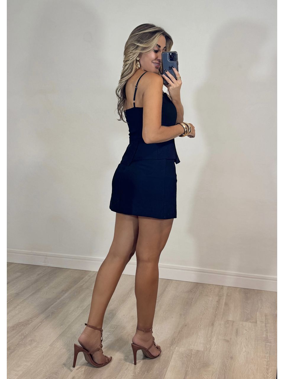 Conjunto short saia Magnólia