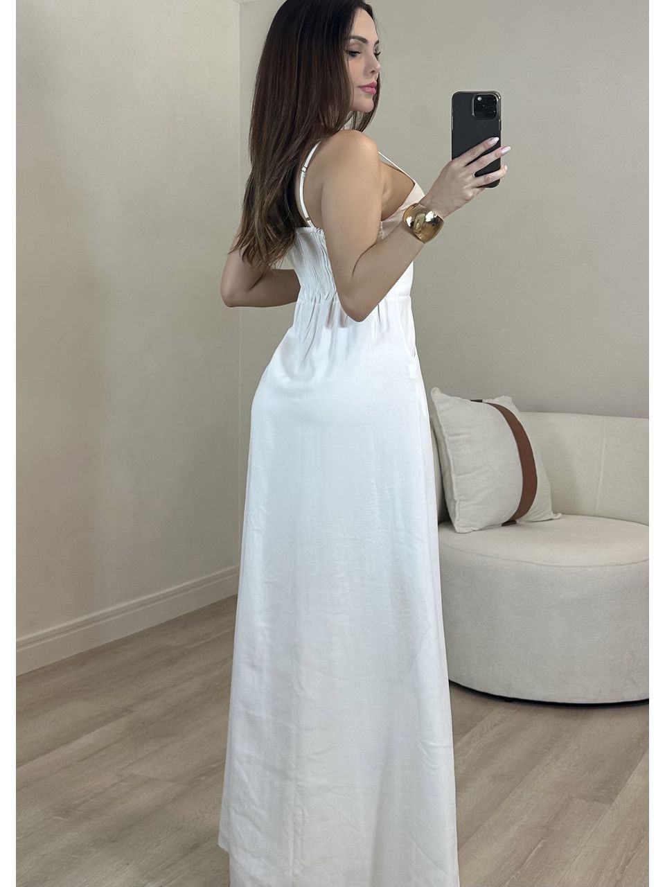 Vestido zíper Maia