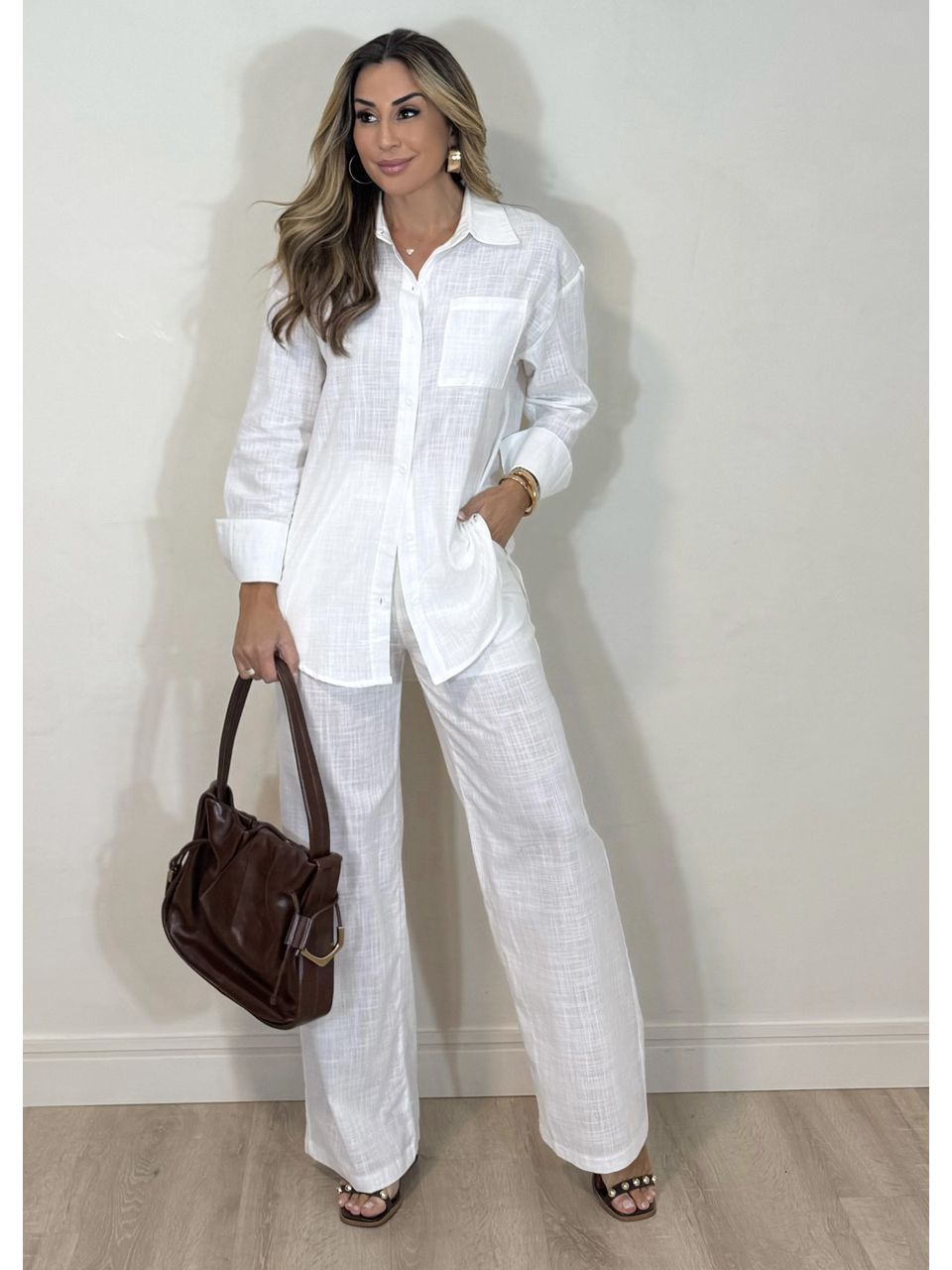 Conjunto Linho Caraiva - 5134 - MADONNA BASIC