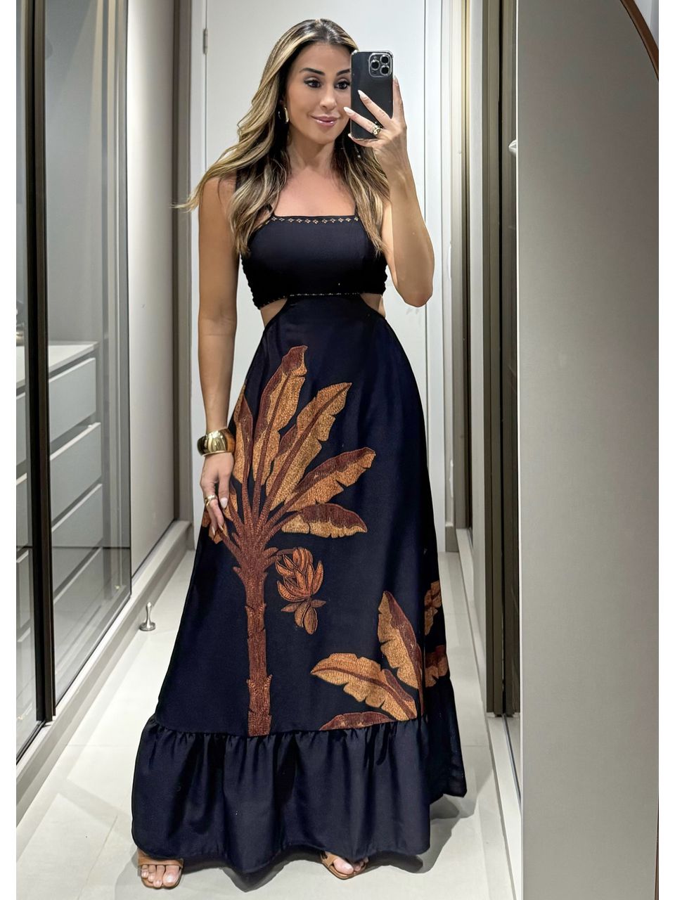 Vestido Recorte Porto