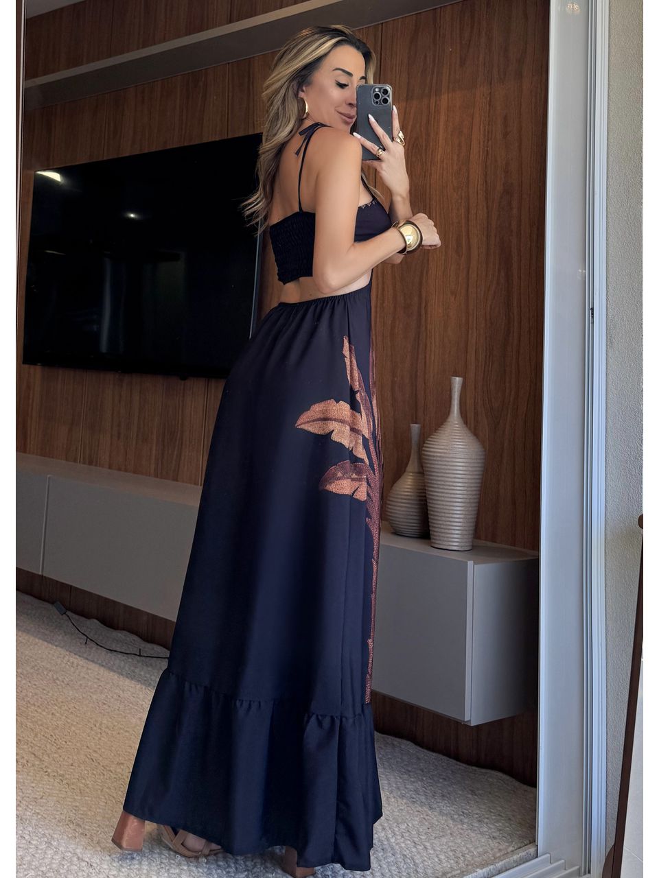 Vestido Recorte Porto