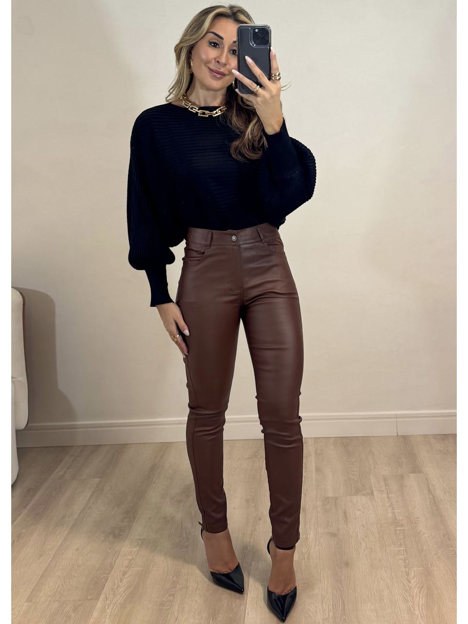 Calça PU Morana 
