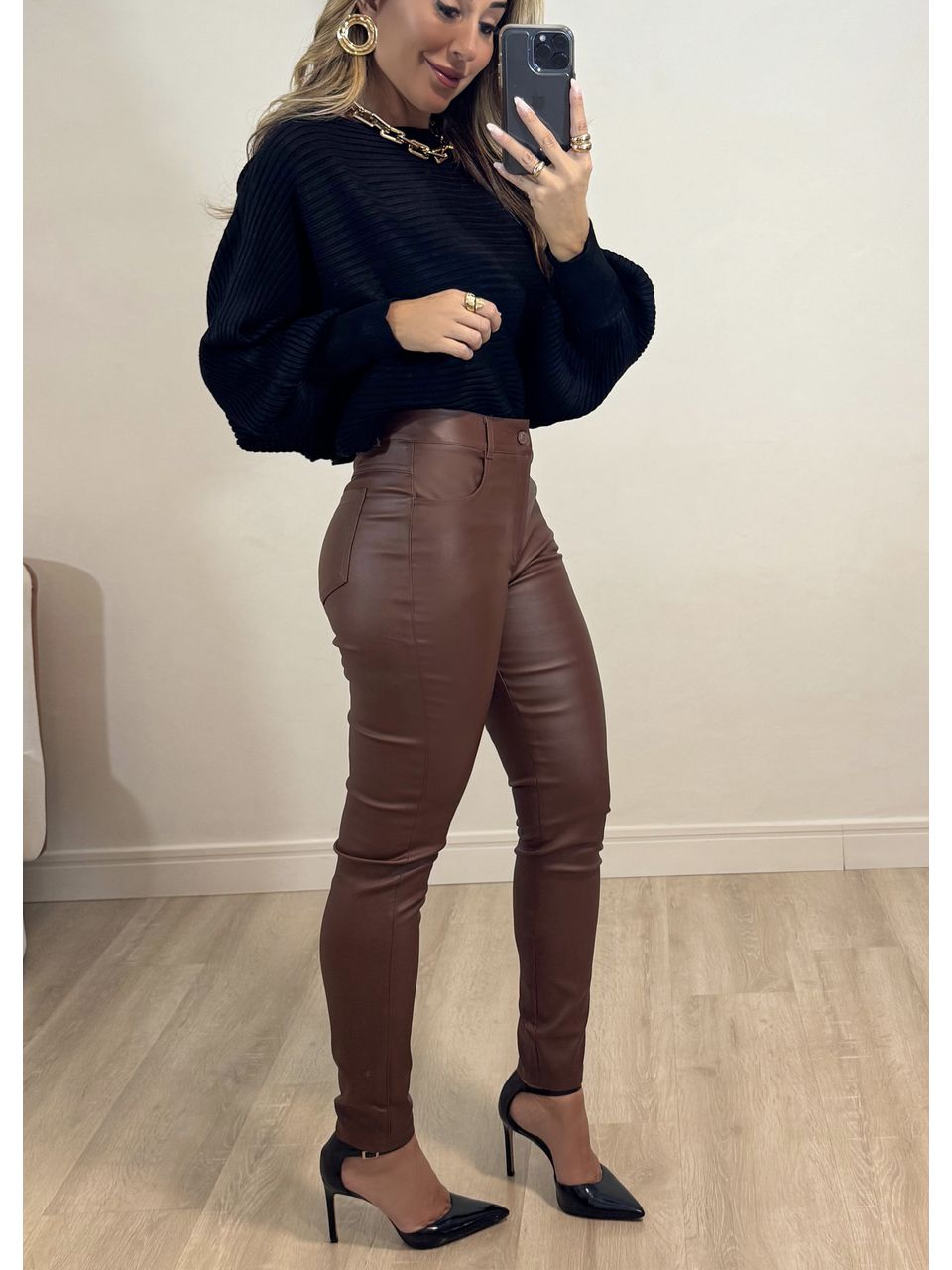 Calça PU Morana 