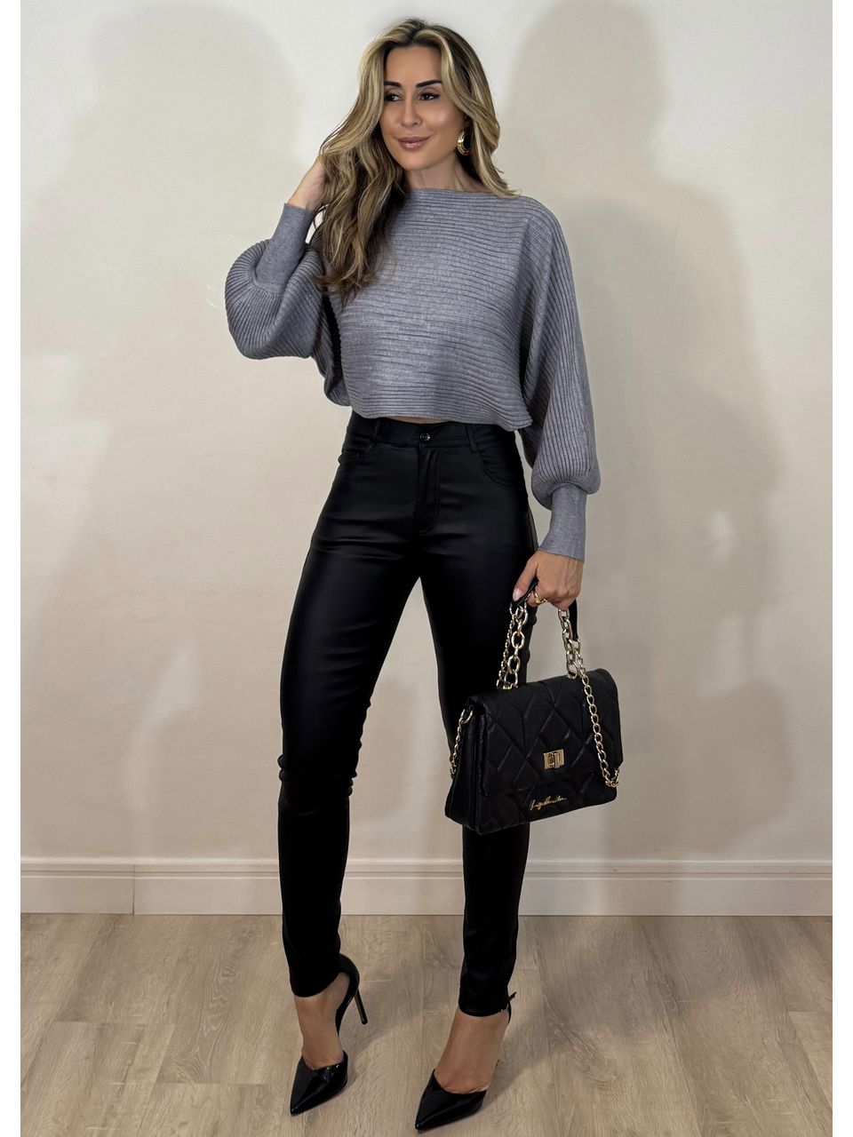 Calça PU Morana