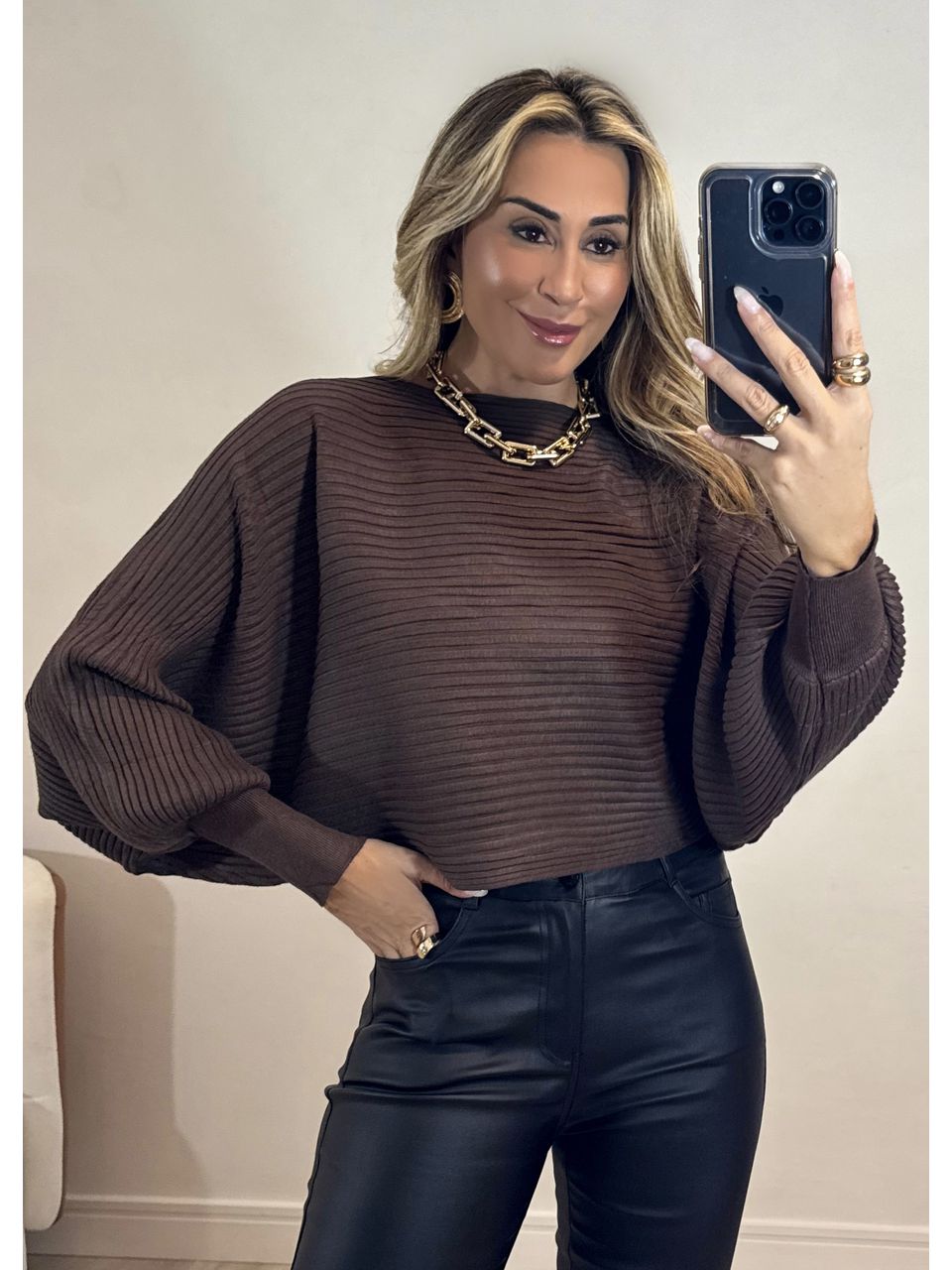Blusa Tricô Helô