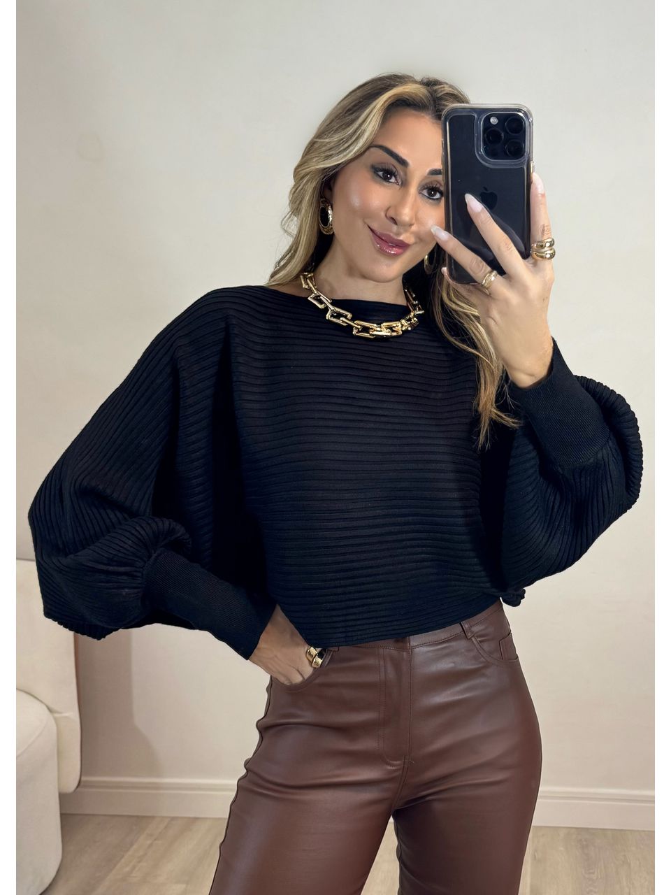 Blusa Tricô Helô
