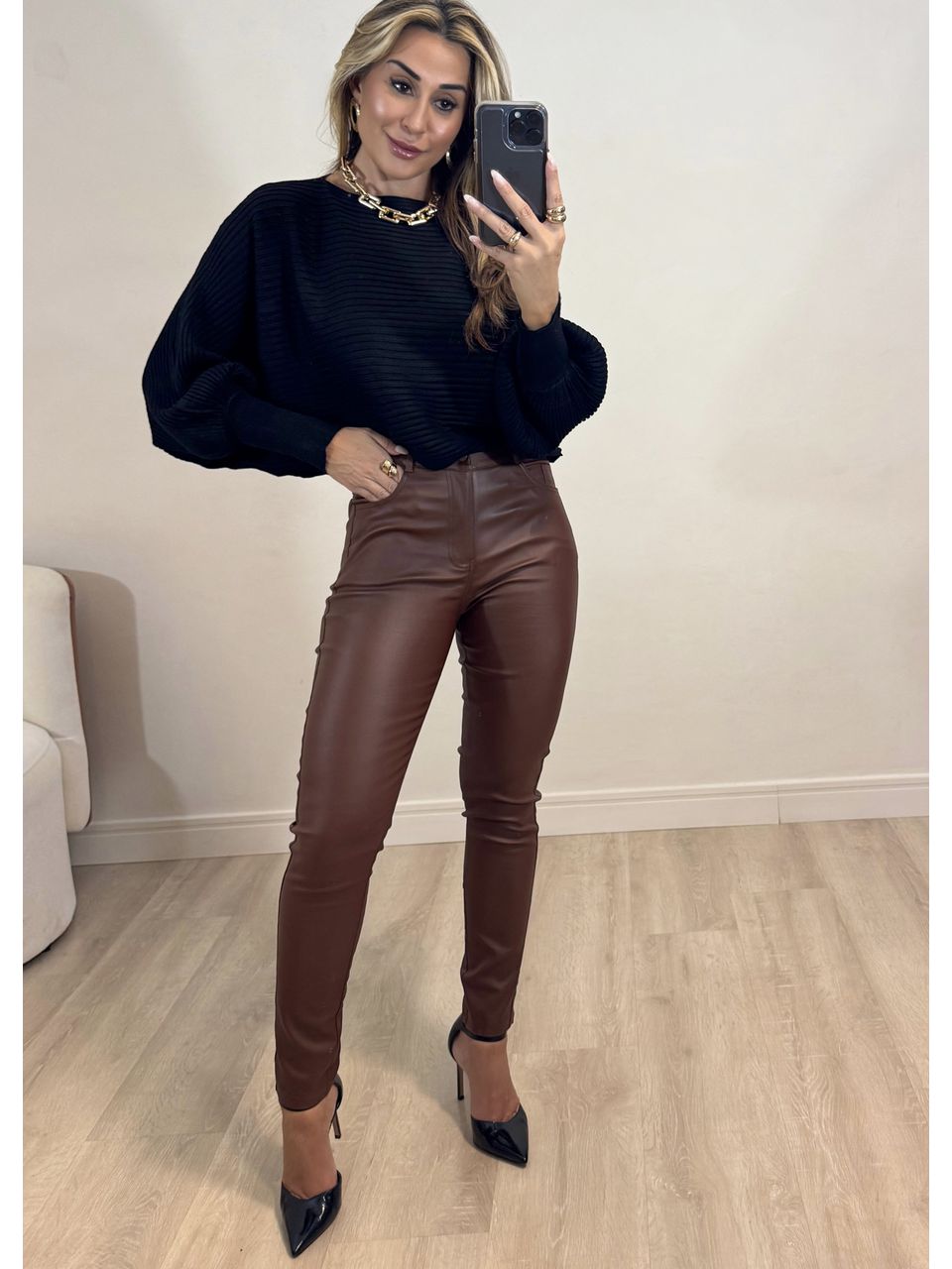 Calça PU Morana 