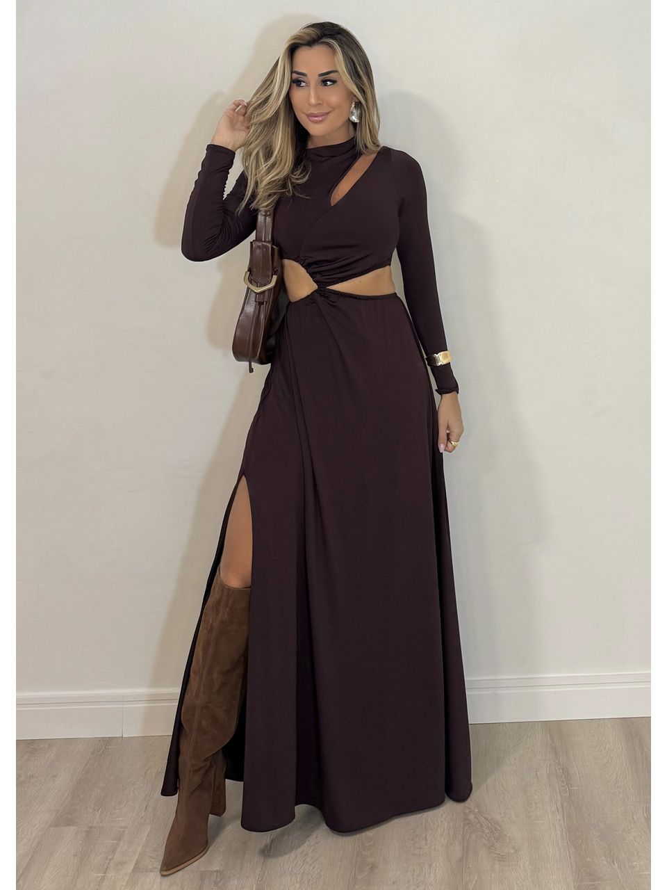 Vestido Morana Manga Longa - 2340 - MADONNA BASIC