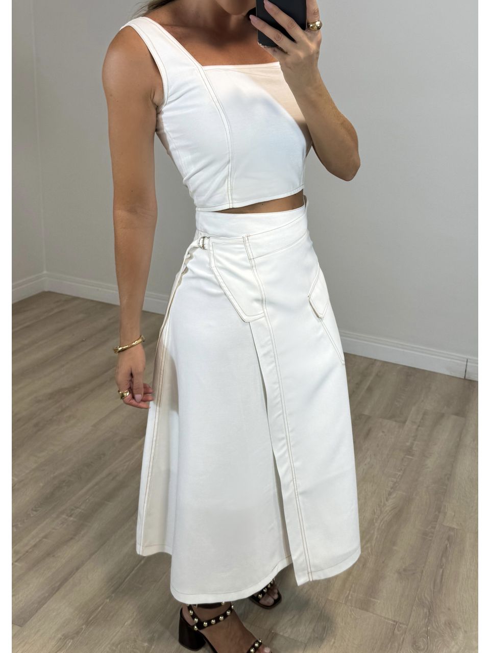 Conjunto Saia Brizza