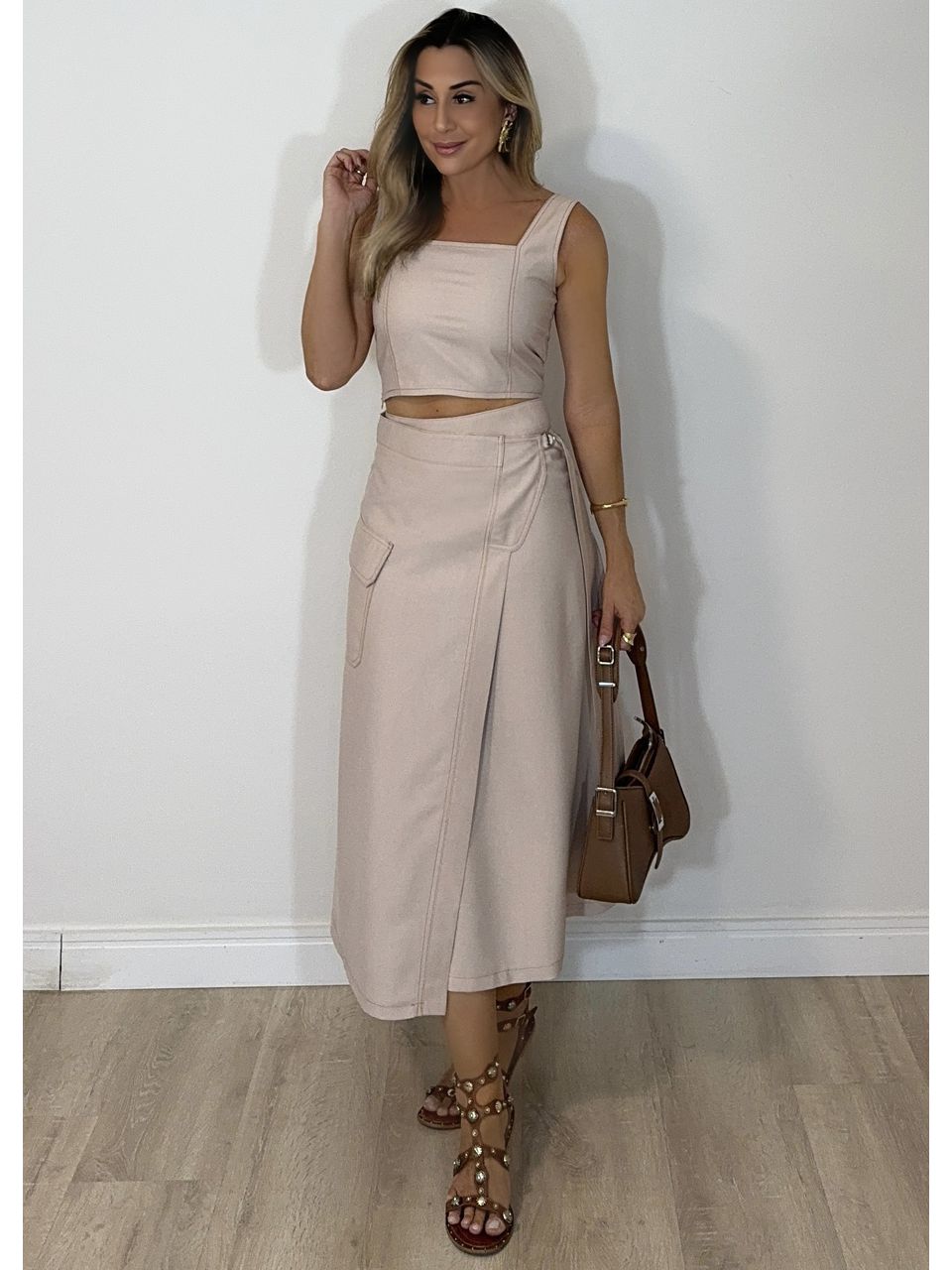 Conjunto Saia Brizza - 2076 - MADONNA BASIC